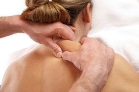 Masaj pentru osteochondroza coloanei vertebrale cervicale